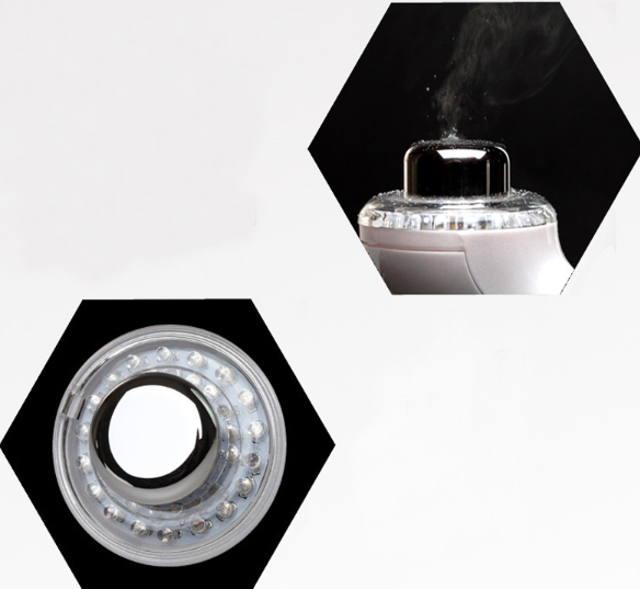 Colorful Ultrasonic Beauty Device for Skin Treatment